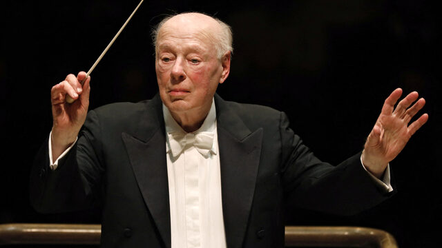 Dirigent Bernard Haitink overleden op 92-jarige leeftijd