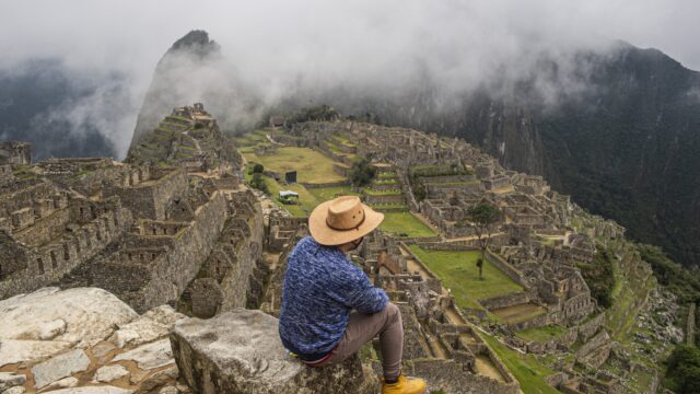 Toeristische trekpleister Machu Picchu dicht door politieke onrust