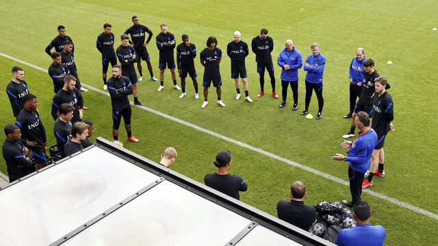 Herstellende Van Gaal na loting Nations League: 'Had liever Engeland en Duitsland gehad'