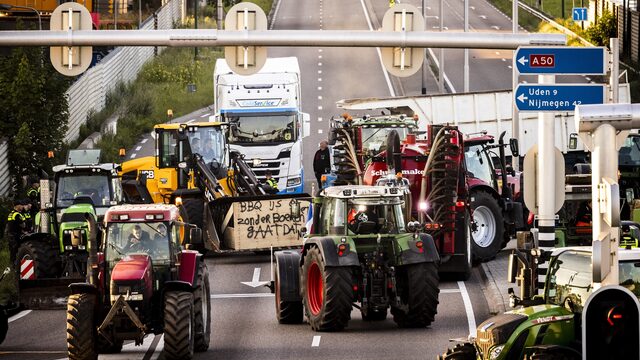 Weer boerenprotesten, aantal distributiecentra geblokkeerd