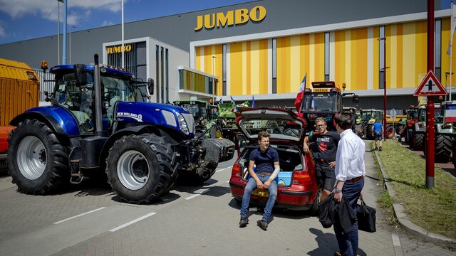 'Brood, melk, eieren en gehakt in gevaar door blokkades'