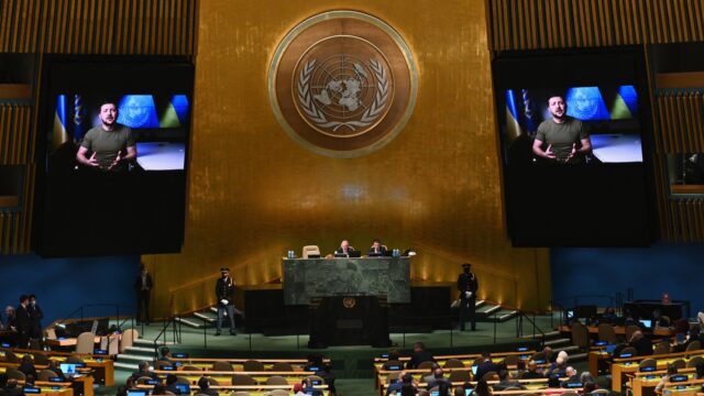 Zelensky roept VN op om stem- en vetorecht van Rusland af te nemen