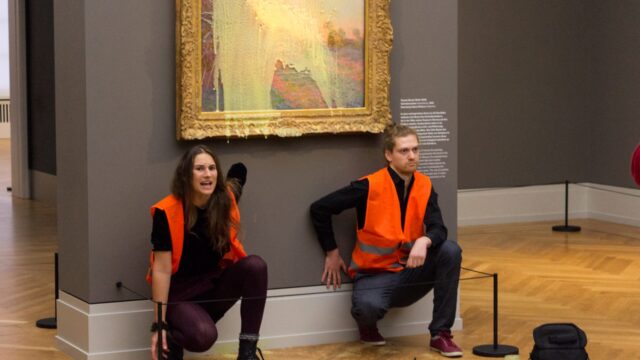 Acties klimaatactivisten leiden tot discussies: 'Keer je niet tegen kunst, join forces!'