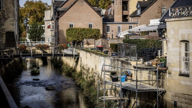 Valkenburg 1,5 jaar na de overstroming en nog lang niet uit het dal