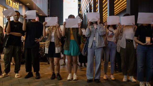 Historische protesten in China gaan door. 'Mensen voelen zich verenigd in afkeer corona-aanpak'