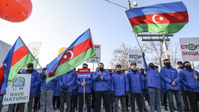 Conflict rond Nagorono-Karabach laait weer op door wegblokkade