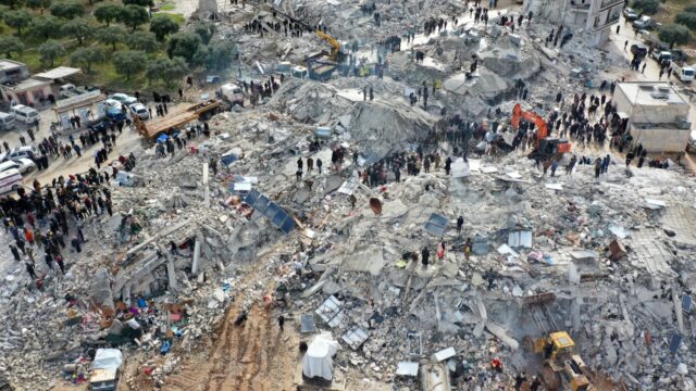 'Aardbeving in Syrië komt bovenop humanitaire ramp'