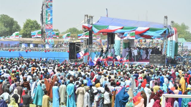 'Gidsland Nigeria zet zich schrap voor verkiezingen'