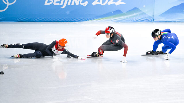 De bittere kennismaking met gemengd shorttrack: 'Een onderdeel met veel potentie'