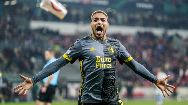 Dessers kopt Feyenoord naar groepswinst, Vitesse blijft hopen