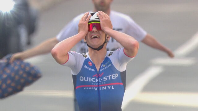 Remco Evenepoel geeft wielervoorjaar Quickstep wat glans met zege Luik-Bastenaken-Luik