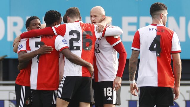 Feyenoord klopt taai RKC Waalwijk