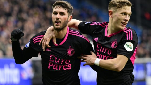 Feyenoord terug op kop na zege in Heerenveen