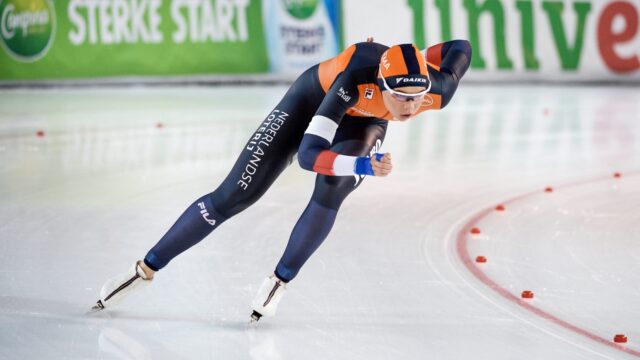 Goud voor Jutta Leerdam bij wereldbeker in Stavanger