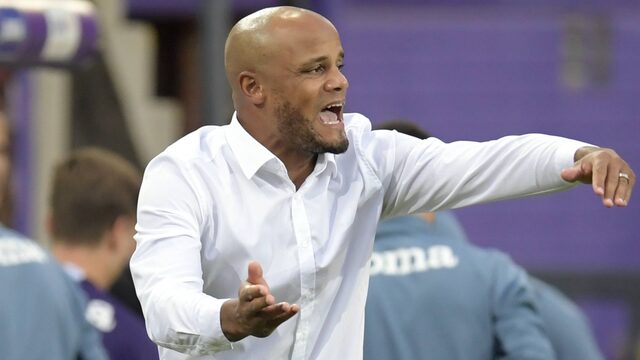 Trainer Kompany heeft het moeilijk met racisme bij Club Brugge-Anderlecht