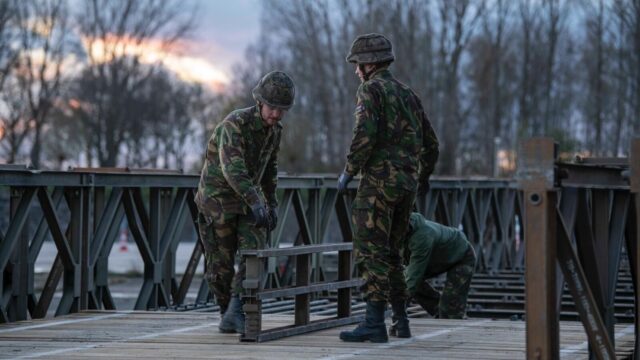 Genisten landmacht maken terrein onveilig voor Russische troepen
