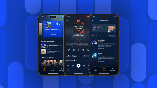 Luister NPO Radio 1 vanaf maandag 3 november via de NPO Luister-app