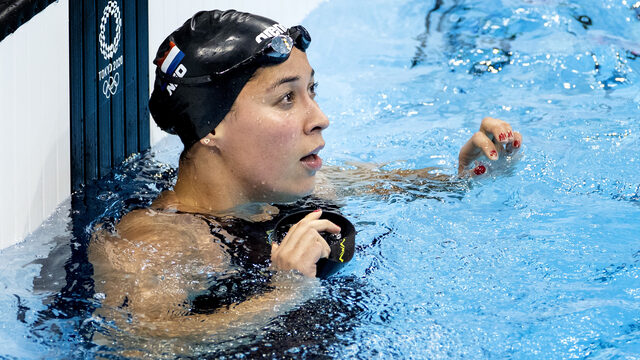 Ranomi Kromowidjojo wint wereldtitel 50 meter vlinderslag