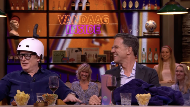 Rutte bij Vandaag Inside: 'Goed voor de democratie!'