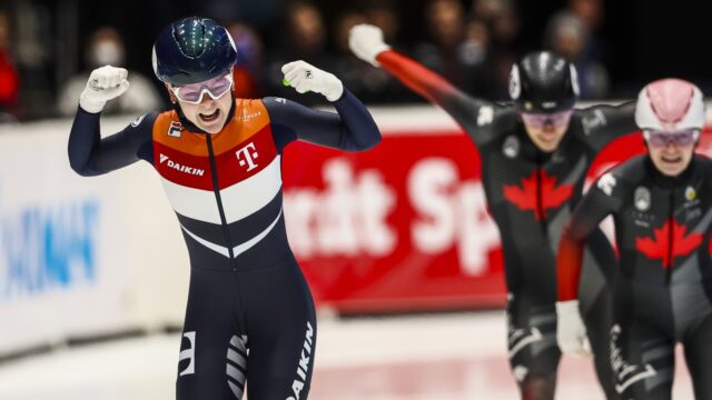 Xandra Velzeboer oppermachtig op 500 meter