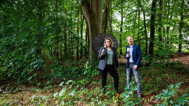 Opname bijwonen van podcast De Weerman