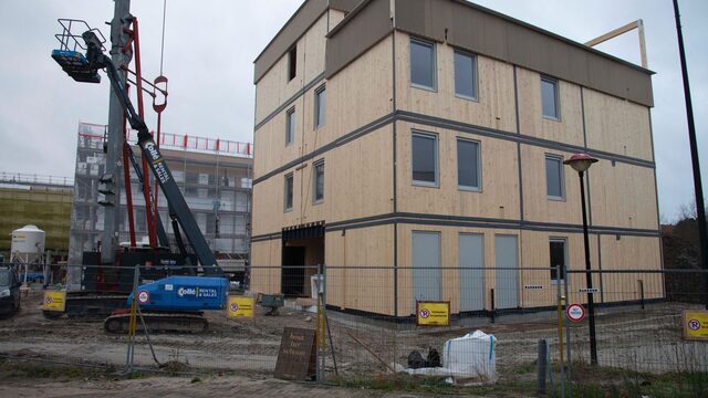 Amersfoort bouwt wijk met houten huizen: 'De balans is te veel doorgeslagen naar steen'
