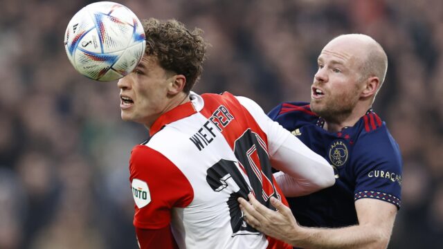 Feyenoord krijgt Ajax niet over de knie in onbeslist voetbalgevecht