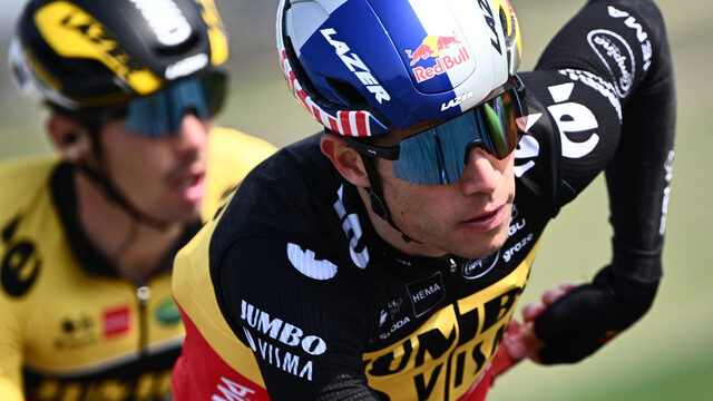 Wout van Aert toont goede sprintbenen in voorproefje Tour