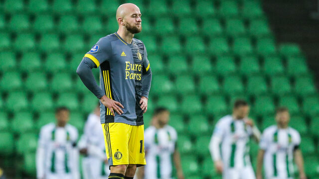 Gelijkspel Feyenoord bij FC Groningen