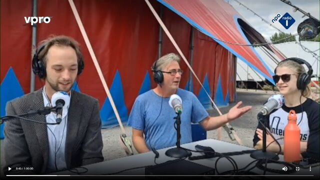 Oekraïense circusartiesten in Dordrecht: 'Kunst helpt mensen bewust te maken'
