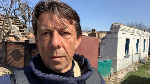 Bruno Beeckman is oorlogsverslaggever in Kiev én producer bij het Songfestival