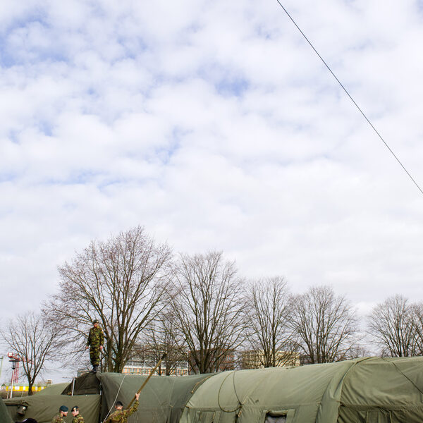 Militair hospitaal neemt vanaf maandag coronapatiënten op