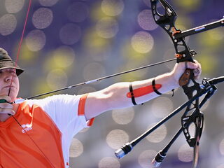 Carrière handboogschutter Van den Berg ten einde: 'Merk dat het vaatje leeg is'