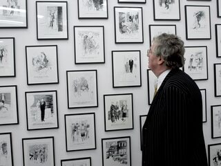 Een tentoonstelling in het teken van tekenaar Peter van Straaten