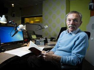 John Jansen van Galen voor het laatst op Radio 1 met zijn poëzie-rubriek