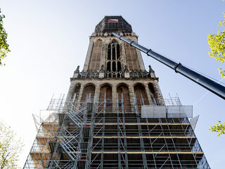 700 jaar Domtoren in Utrecht: ook de toren zelf was bijna omgewaaid