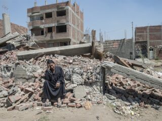 Voor de inwoners van Warraq is straks geen plaats meer op het 'Manhattan aan de Nijl'