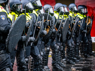 'Staking ME tijdens coronaprotest gaat niet gebeuren'
