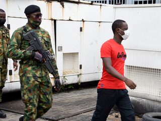 Nigeriaanse kaper voor de rechter