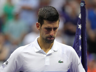 De tennisdroom van Novak Djokovic ligt in duigen