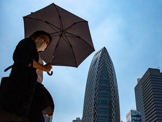 Hittegolf teistert Japan: 41 graden in Tokio