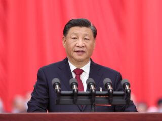 In toespraak van Chinese president Xi lijkt de wereld stil te staan