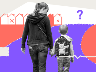 Ouders en kinderen na scheiding thuisloos door strenge regels gemeente