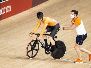 Bondscoach Hugo Haak vertrekt bij gouden baanwielrenners