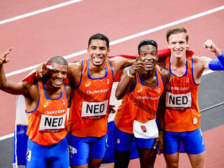 Terence Agard kwam van ver en won zilver