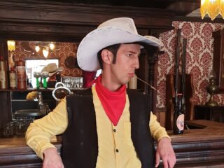 Lucky Luke heeft een dubbelganger: 'Ik heb mondharmonica leren spelen en m'n haar geverfd'