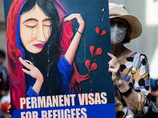 Een vluchteling in 'The Twilight Zone' van Australië