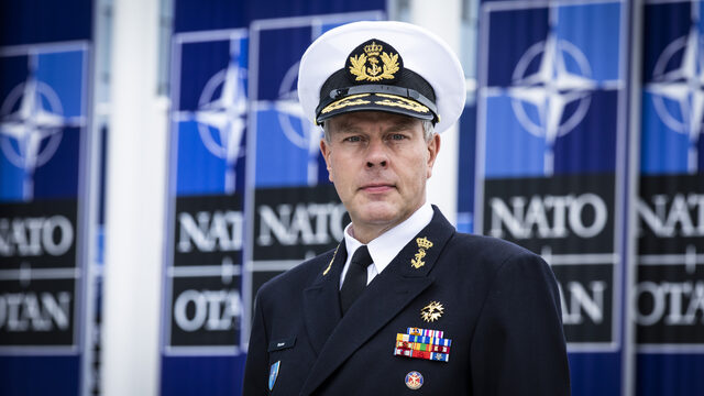 Hoogste NAVO-militair Bauer: 'Door de oorlog in Oekraïne wordt de NAVO weer beter gezien'