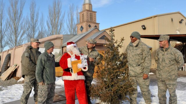 Amerikaanse luchtmacht houdt de Kerstman in de gaten