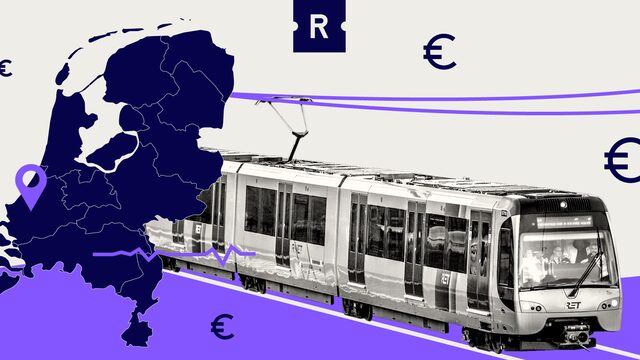 Rotterdamse gemeenteraad machteloos bij kostenoverschrijdingen Hoekse Lijn